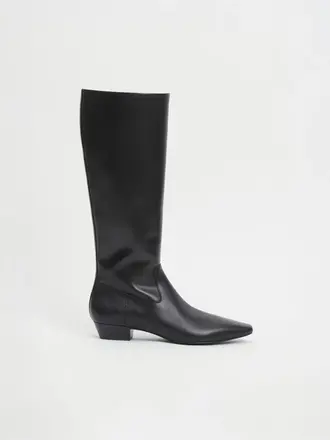 SIMKHAI LOWEN LEATHER BELOW-THE-KNEE BOOT