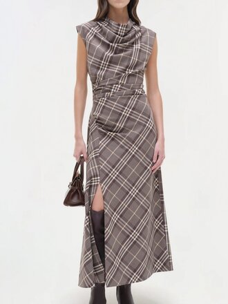 SIMKHAI BURKE MIDI DRESS SIMKHAI BURKE MIDI DRESS