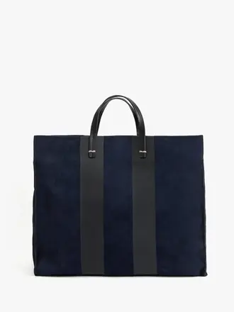 CLARE V Simple Tote suede
