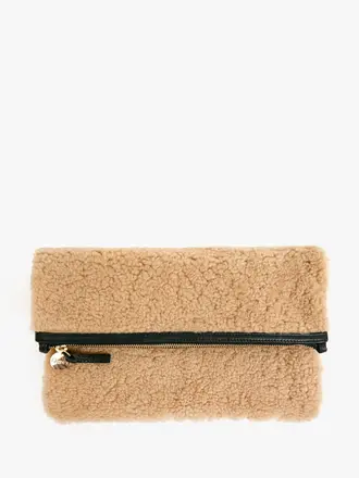 CLARE V Foldover Clutch w/ Tabs