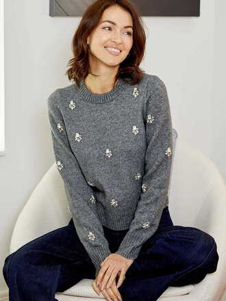 DH NEW YORK ROSETTA SWEATER