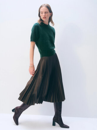 WHITE + WARREN BRUSHED CASHMERE TEE