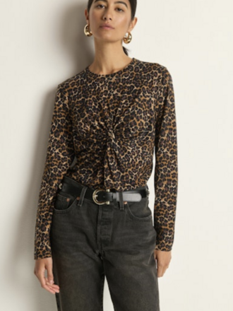 NATION MARION TWIST FRONT TEE