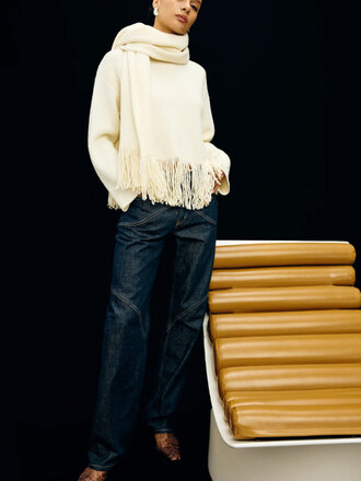 RAILS LISE FRINGED SWEATER