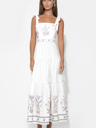 ADELYN RAE OLIVIA MIDI DRESS