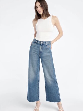 FAVORITE DAUGHTER THE MISCHA SHORTIE HIGH RISE WIDE ANKLE