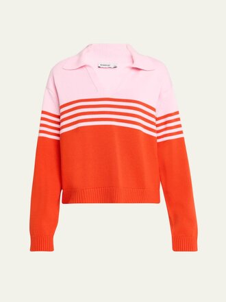 SIMKHAI JULES KNIT POLO