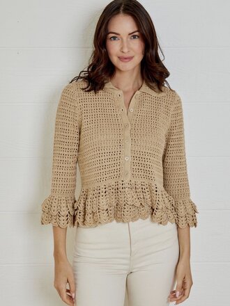 DH NEW YORK KAYLIE BUTTON UP