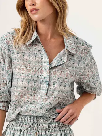 SUNDAYS DAMASK BROOKLYN SHIRT