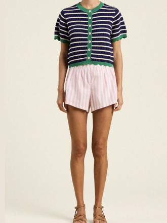 TROVATA AURORA S/S CARDIGAN