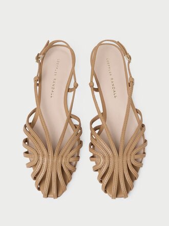 LOEFFLER RANDALL DEVON LATTICE SLINGBACK SANDAL