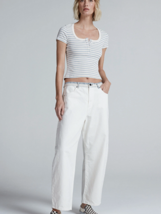 ASKK NY SCOOP HENLEY TEE