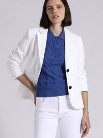 minnie rose Viscose Blend Shrunken Blazer