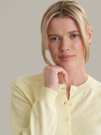 525 AMERICA CLEO SADDLE SHOULDER CARDIGAN