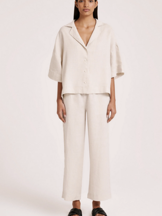 NUDE LUCY LOUNGE LINEN SHIRT