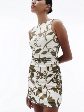 NUDE LUCY DAHLIA MINI DRESS