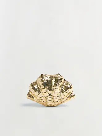 SIMKHAI Venus Metal Shell Clutch