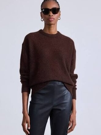 APIECE APART SOFTEST TISSUE WEIGHT SWEATER