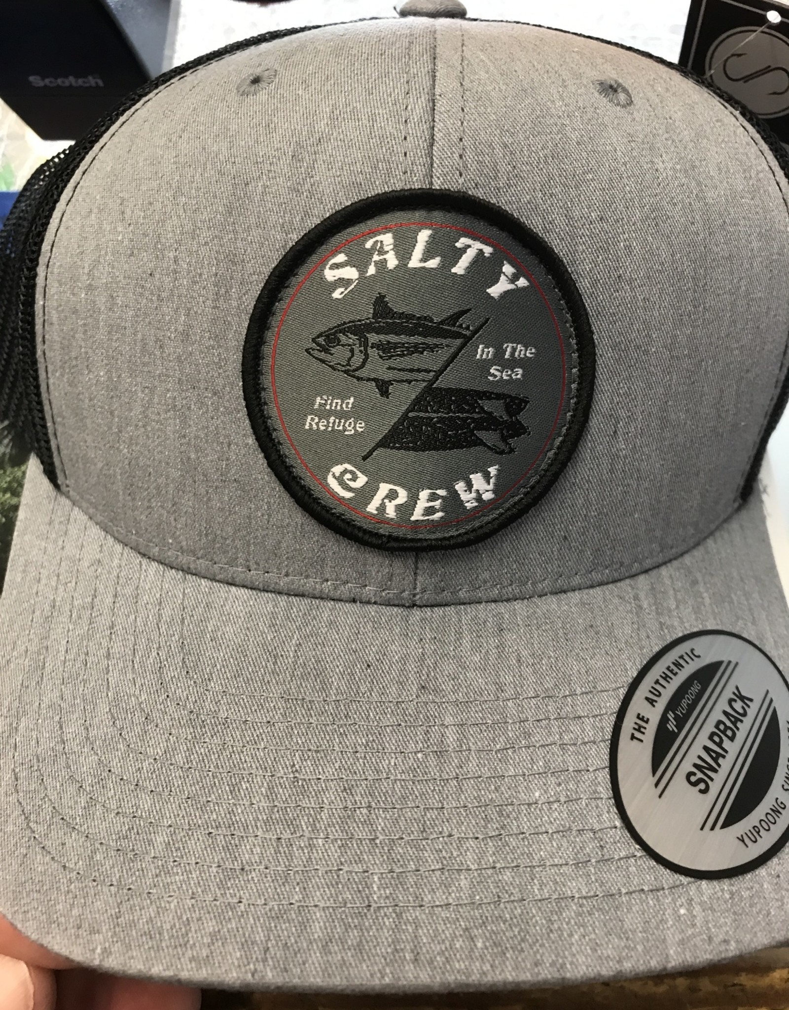 salty crew salty crew double down retro trucker hat