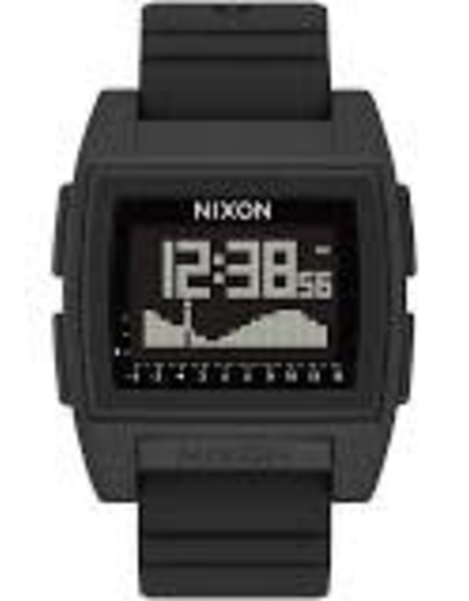 nixon nixon base tide pro watch black