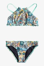 Roxy Roxy Marine Bloom Ruffle Edge Bikini ERLX203130