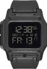 nixon nixon regulus watch all black