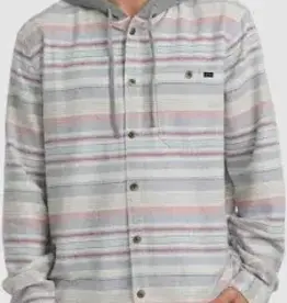 billabong billabong baja flannel hoodie