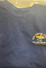 MTB Stoked skully tshirt washed blue