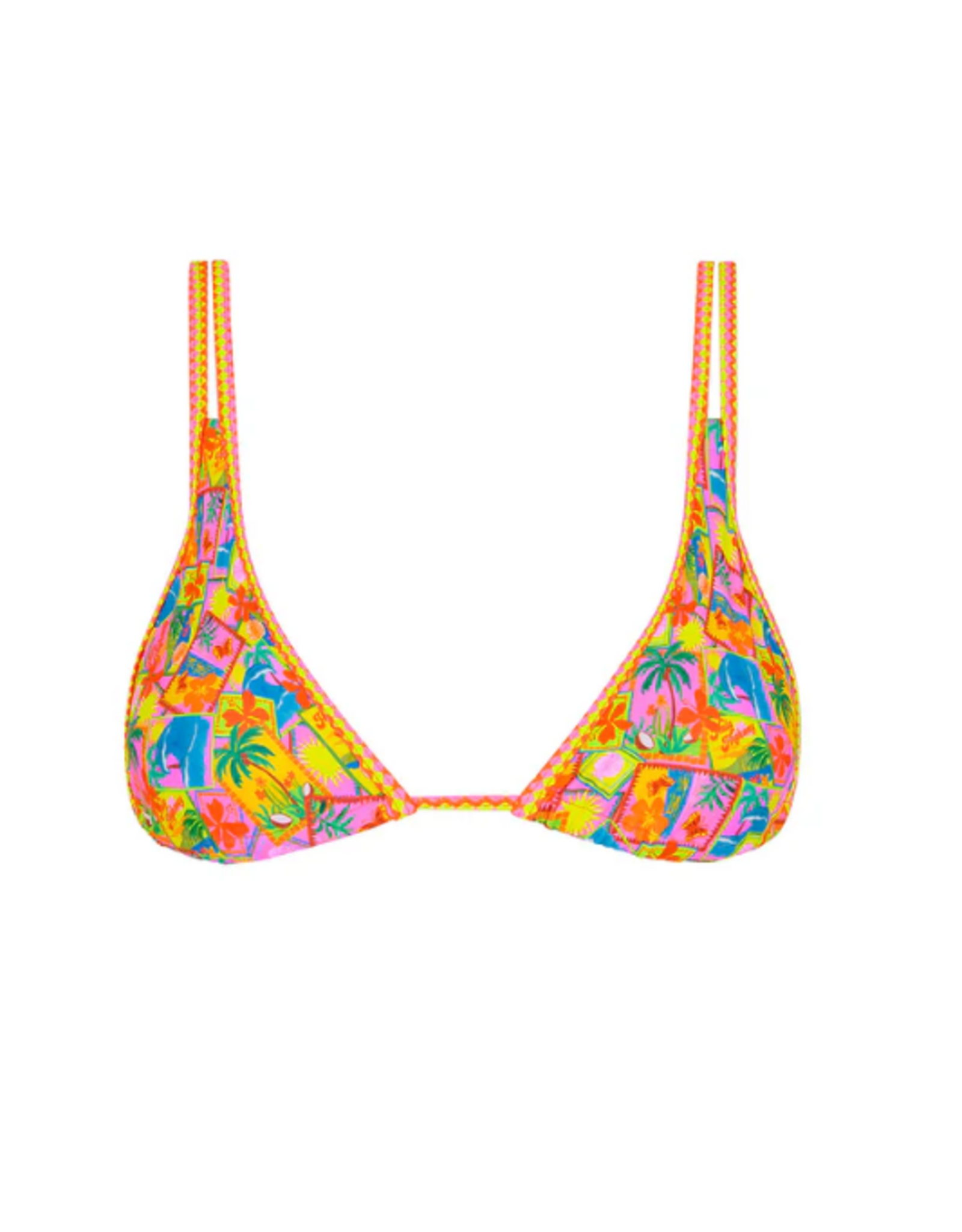 Kulani Kinis Kulani Kinis Twin Strap Bralette Bikini Top - TOP159