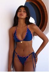 Kulani Kinis Kulani Kinis Lettuce Edge Bralette Bikini Top- TOP185