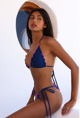 Kulani Kinis Kulani Kinis Lettuce Edge Bralette Bikini Top- TOP185