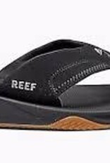 reef reef fanning mens black/silver