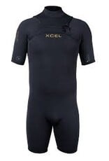 xcel xcel comp springsuit 2/1.5mm chestzip