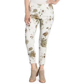OMG Cream Floral Jeans