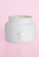 48oz Jumbo White Jar, Volcano