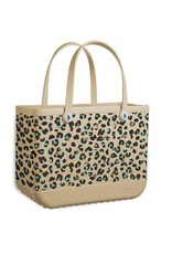 Leopard Bogg Bag Turquoise