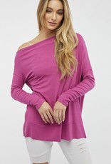 Solid Loose Neck Top