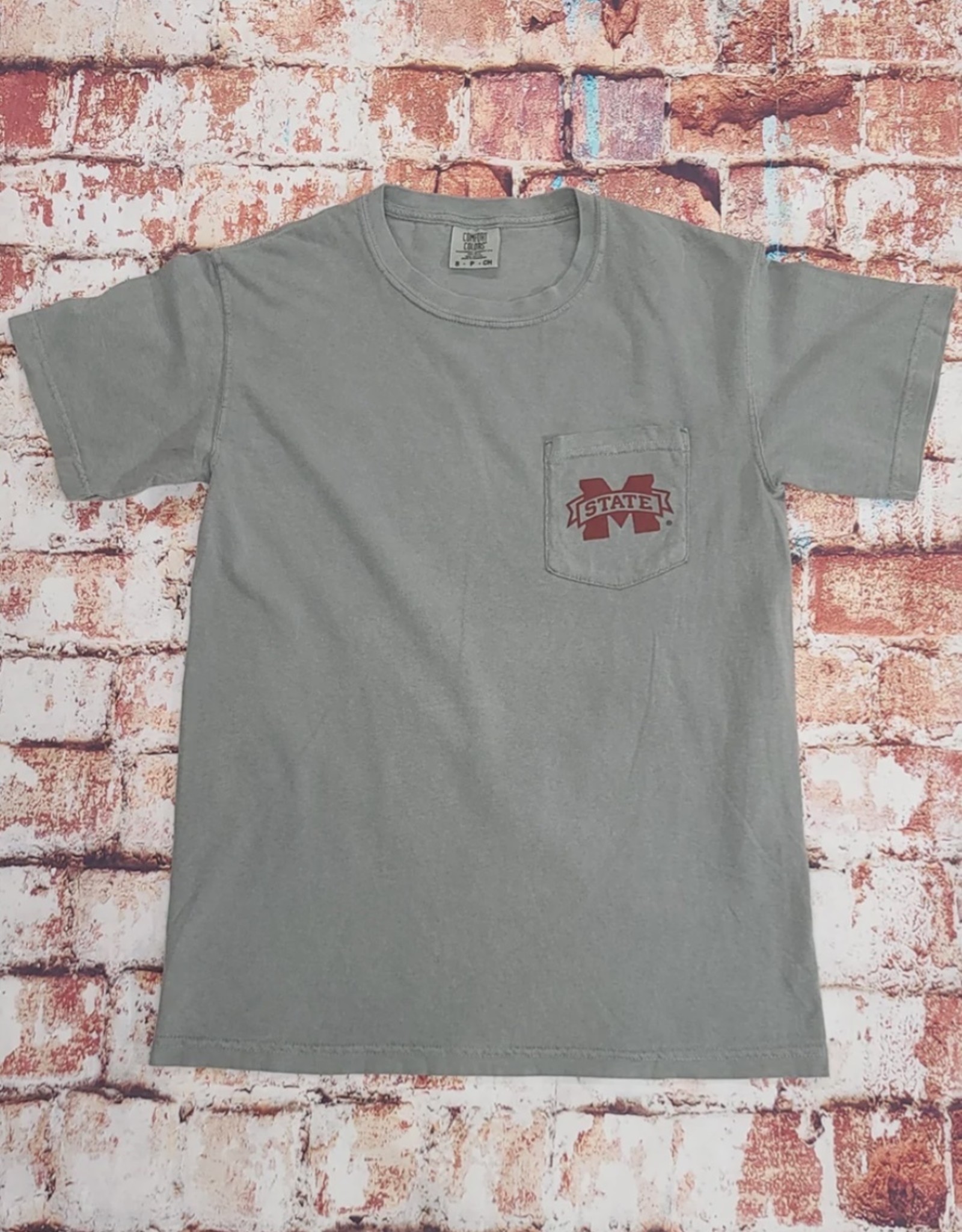 Mountain Patch Pocket Tee Mississippi State