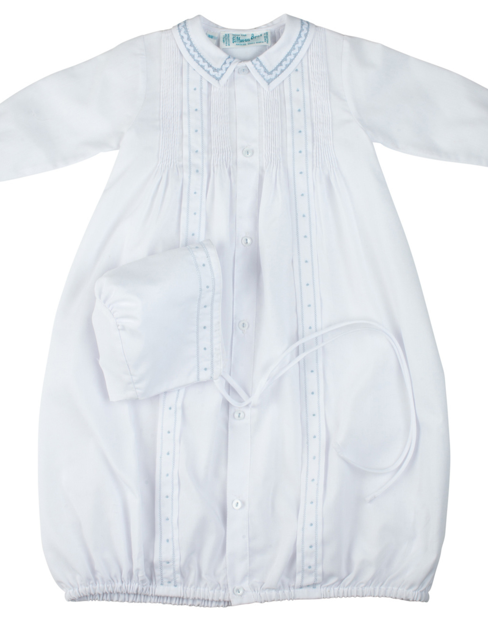 Feltman Brothers Boys Dot Take Me Home Gown and Hat