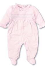 Kissy Kissy Pink Footie w/ Hand SMK 0-3m