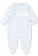 Kissy Kissy Light Blue Footie STR C 0-3m