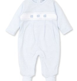 Kissy Kissy Light Blue Footie STR C 0-3m