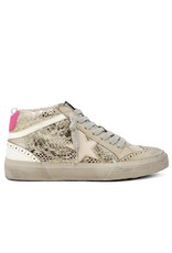 Shu Shop Kid's Paulina Sneaker- Gold Snake