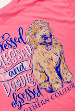 COuture Tee Company SC Classic Doodle Obsessed-Safety Pink