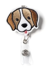 Nurseology Badge Reel Dog