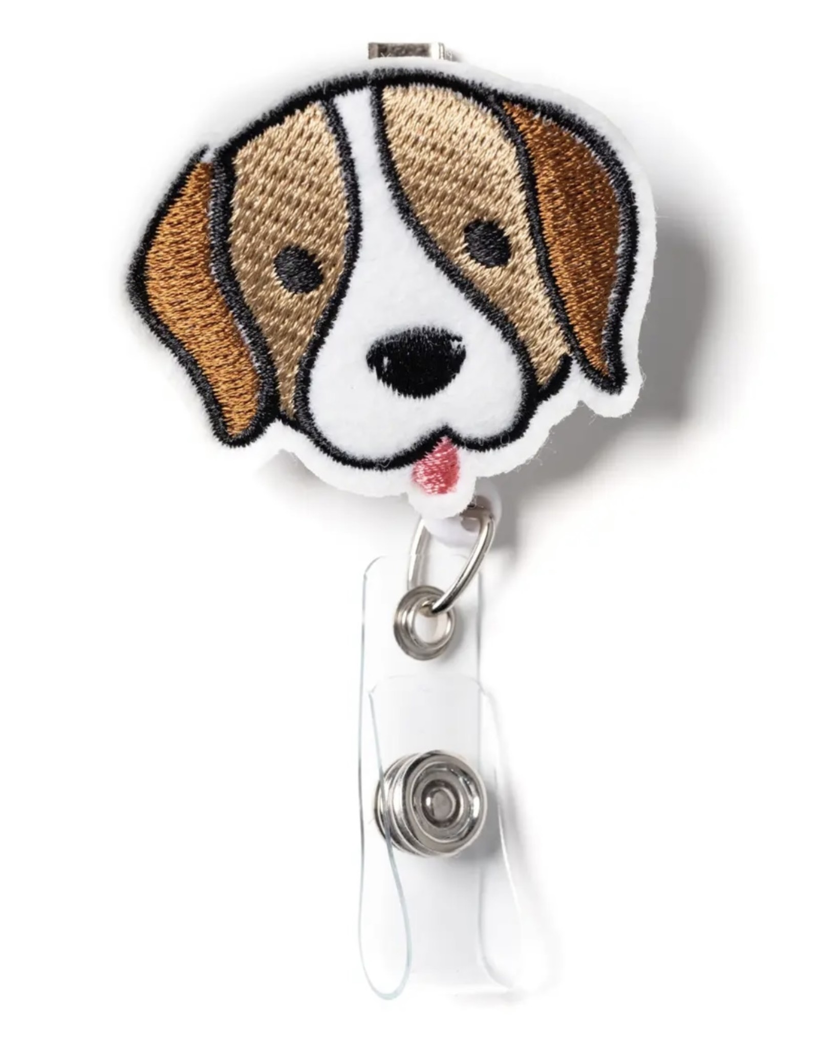 Nurseology Badge Reel Dog