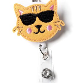Badge Reel Cat