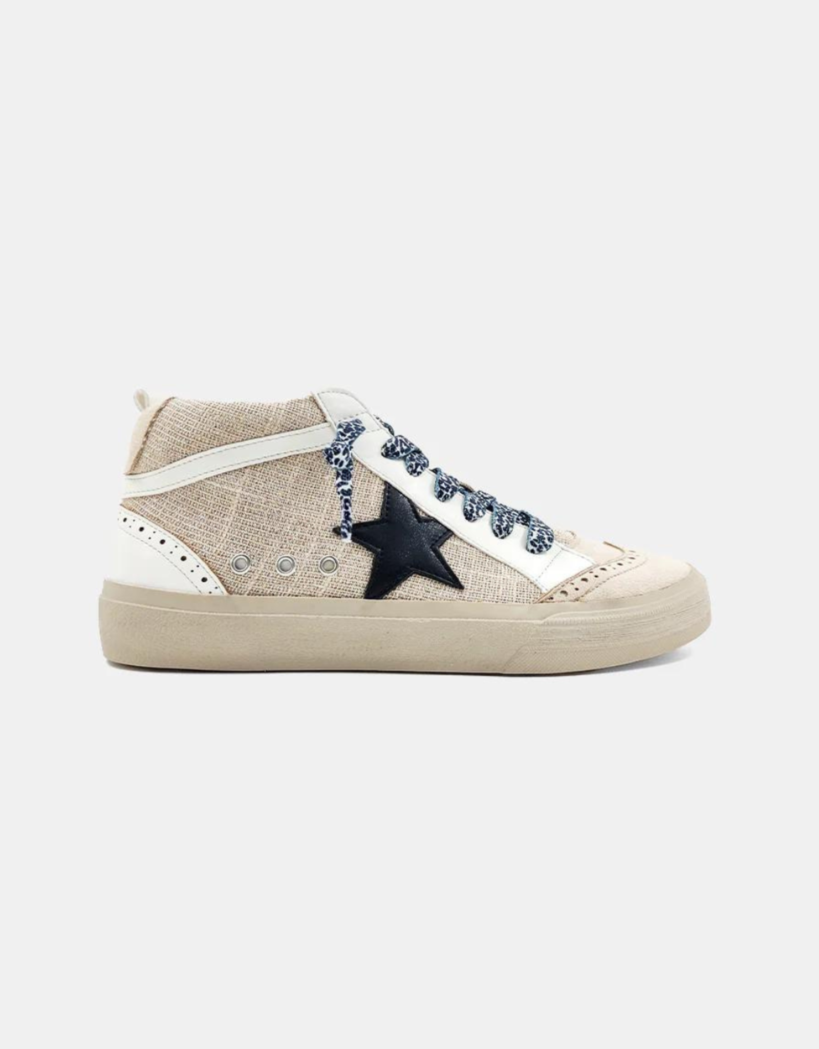 Shu Shop Paulina Sneaker- Beige Canvas