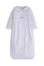 Car Smocked Gown- Newborn