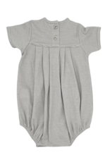 Squiggles Grey Coo Zoo Pleated Romper